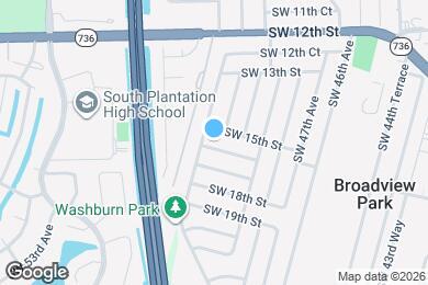 Map image of the property - 4951 SW 16th St