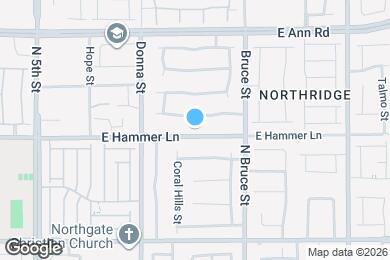 Map image of the property - 1104 E Hammer Ln