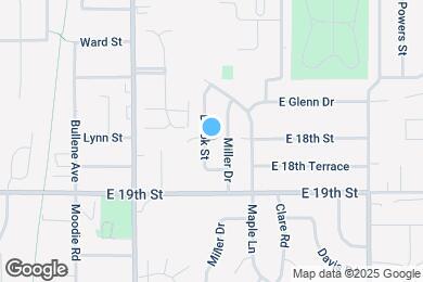 Map image of the property - 1800 Brook St