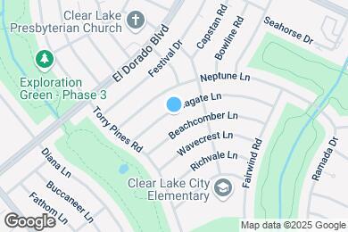 Map image of the property - 1504 Seagate Ln