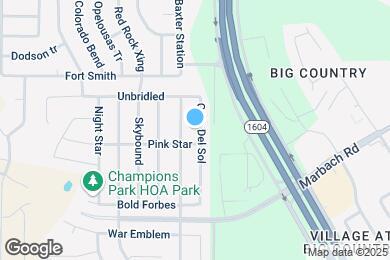 Map image of the property - 2539 Gato del Sol