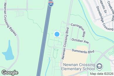 Map image of the property - Promenade at Newnan Crossing