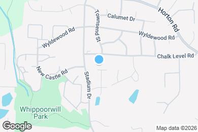 Map image of the property - 1302 River Rock Dr