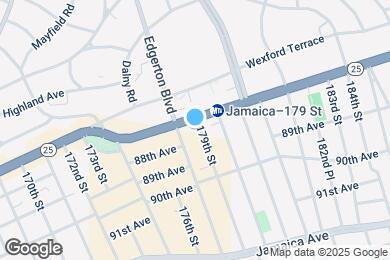 Map image of the property - 178-02 Hillside Ave.