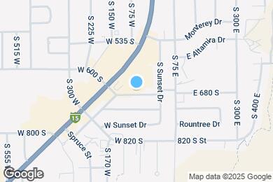 Map image of the property - 51 W Paradise Canyon Rd