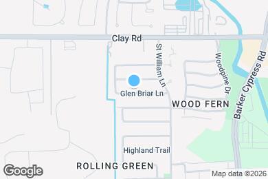 Map image of the property - 18742 Glen Briar Ln