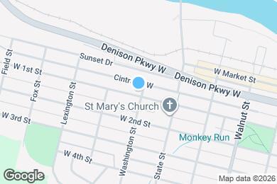 Map image of the property - 201 W 1st St