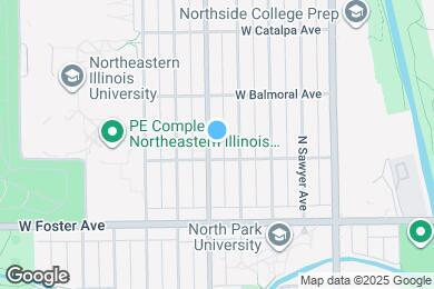 Map image of the property - 5311 N Kimball Ave