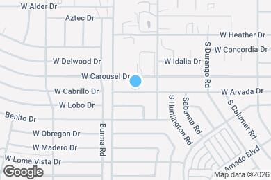 Map image of the property - 11094 W Arvada Dr