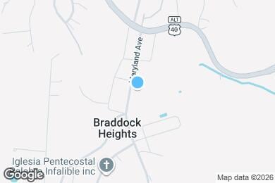 Map image of the property - 6831 Maryland Ave