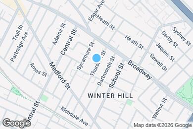 Map image of the property - 112 Thurston St