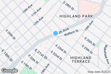 Map image of the property - 1409 E 24th St