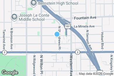 Map image of the property - 5606 Lexington Ave