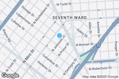 Map image of the property - 1629 N Johnson St