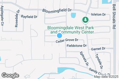 Map image of the property - 602 Cedar Grove Dr