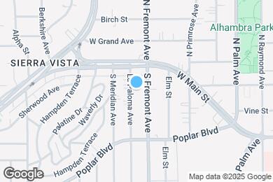 Map image of the property - 102 La Paloma Ave