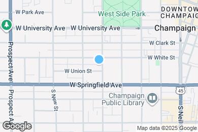 Map image of the property - 305 S Elm St