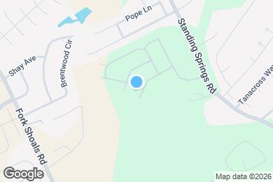 Map image of the property - 1003 Mission Hill Ln