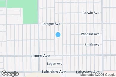 Map image of the property - 1640 Jackson St