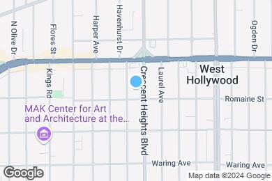 Map image of the property - Fayz Holdings LLC        1031 N Crescent H...