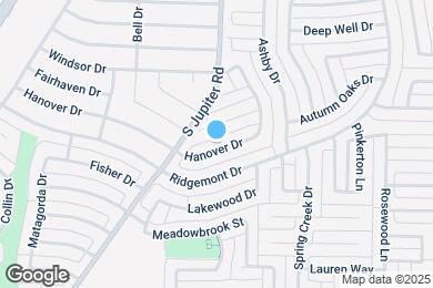 Map image of the property - 611 Hanover Dr