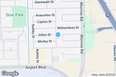 Map image of the property - 8711 Hinman St