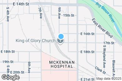 Map image of the property - 1002 E 17th St