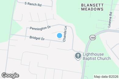 Map image of the property - 1714 Bridget Dr