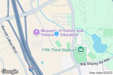 Map image of the property - Furnished Studio-Atlanta - Kennesaw Chastain Rd.