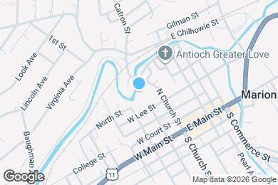 Map image of the property - 260B North Church Street