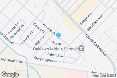 Map image of the property - 2006 Acadian Dr