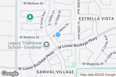 Map image of the property - 2451 S 160th Dr