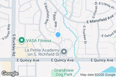 Map image of the property - 4227 S Richfield Way