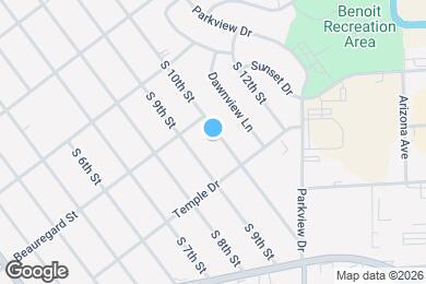 Map image of the property - 1610 S 10th St