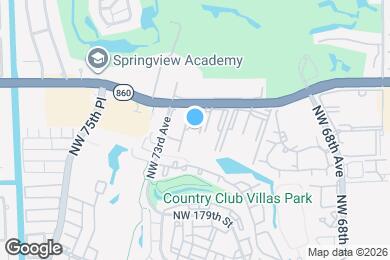 Map image of the property - 7000 NW 186th St