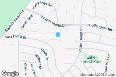 Map image of the property - 715 Alisa Cove