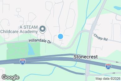 Map image of the property - 416 Hillandale Park Dr