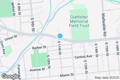 Map image of the property - 1102 Lancaster Ave