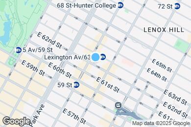 Map image of the property - 149 E 62nd St