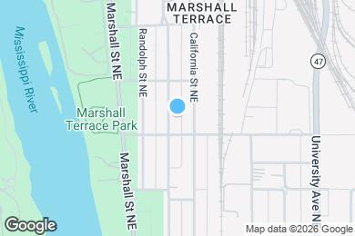 Map image of the property - 2717 Grand St NE