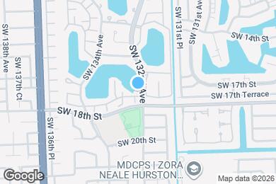 Map image of the property - 13201 SW 17th Ln