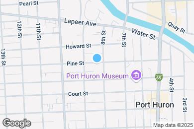 Map image of the property - 834 Pine St