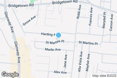 Map image of the property - 4250 Saint Martins Pl