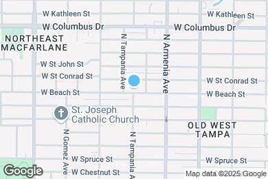 Map image of the property - 2717 W Beach St