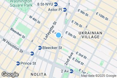 Map image of the property - 354 Bowery