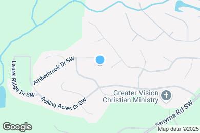 Map image of the property - 1740 Amberbrook Ct SW