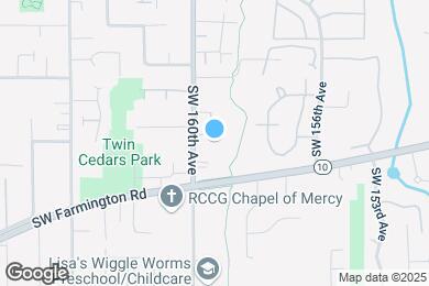 Map image of the property - 4800 SW 160th Ave
