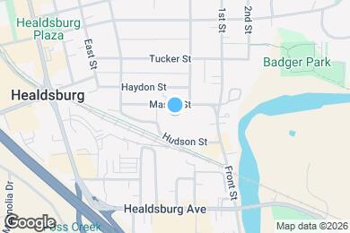 Map image of the property - 424 Mason St