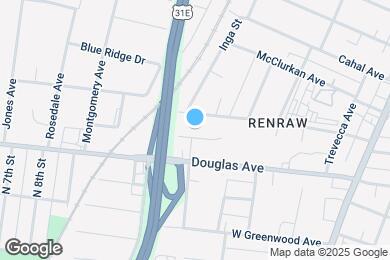 Map image of the property - 919 West Ave