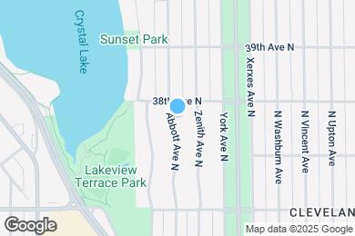 Map image of the property - 3712 Abbott Ave N